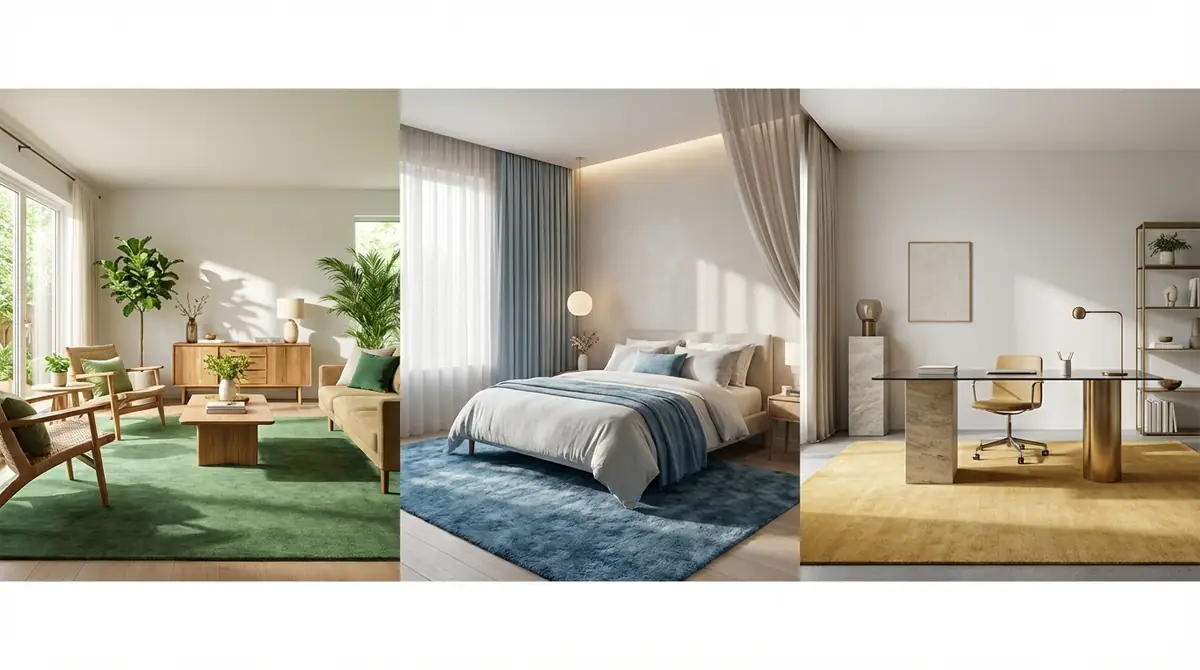 【部屋別】風水で選ぶラグのおすすめ色