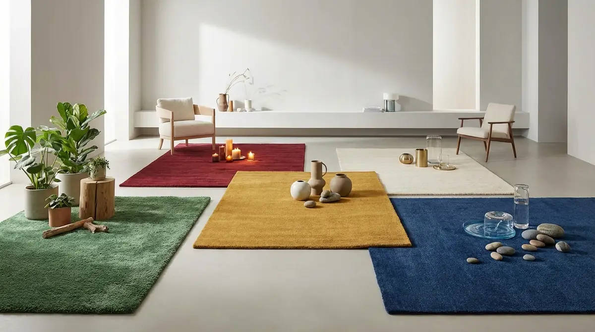 【色別】ラグの色が持つ風水効果一覧