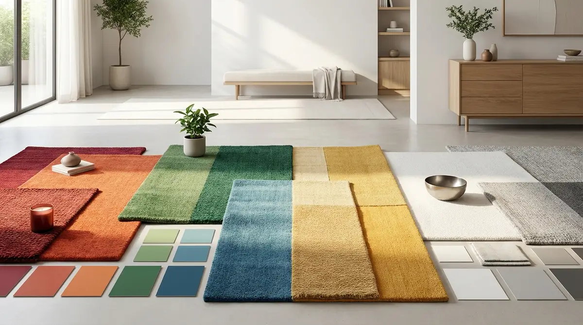 【運気別】目的に合わせた風水ラグの色の選び方