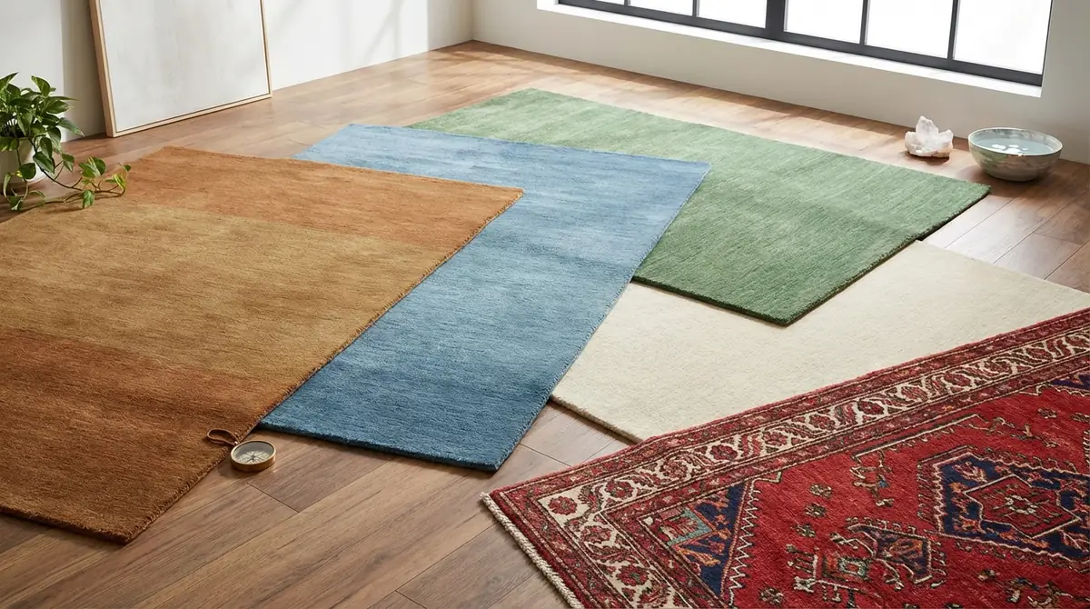 風水ラグの色選びで失敗しない5つのポイント