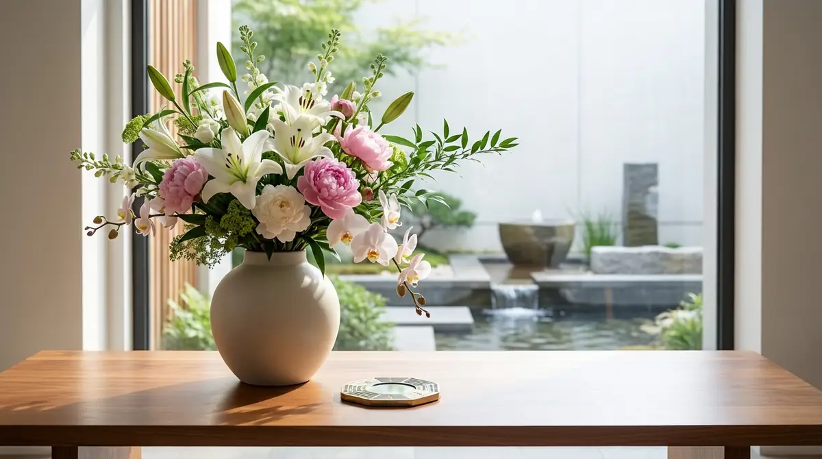 風水で花を飾ると運気が上がる理由