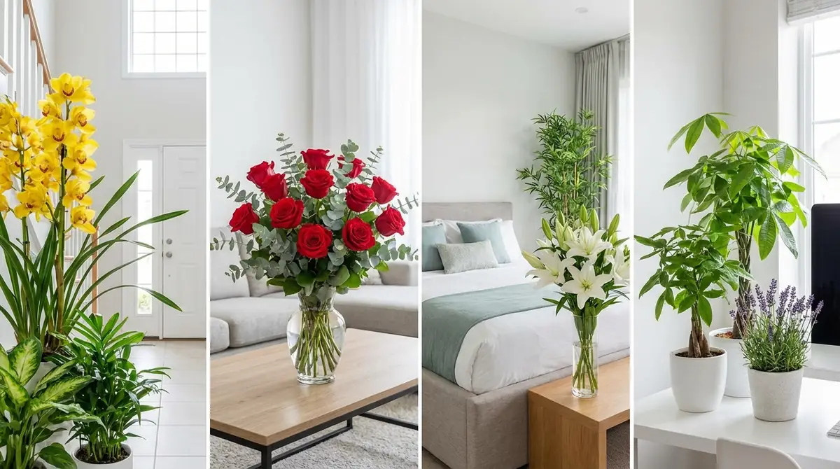 【場所別】風水に良い花の種類一覧