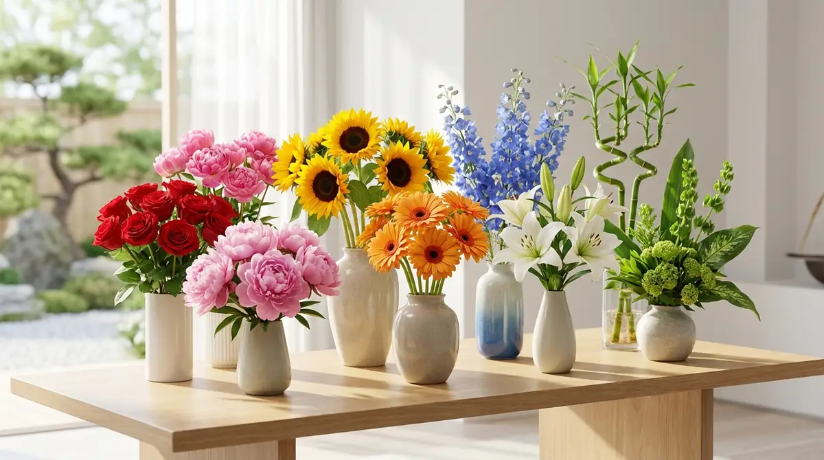 【運気別】風水で効果的な花の種類と選び方