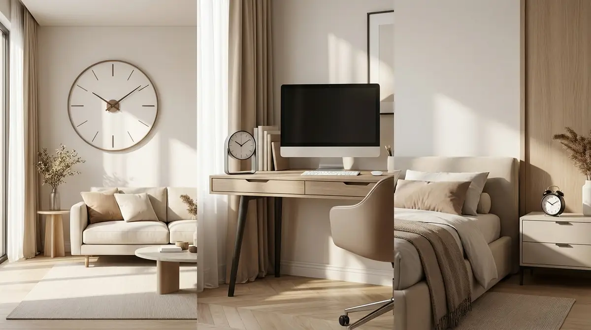 【部屋別】時計の置き場所と配置のコツ