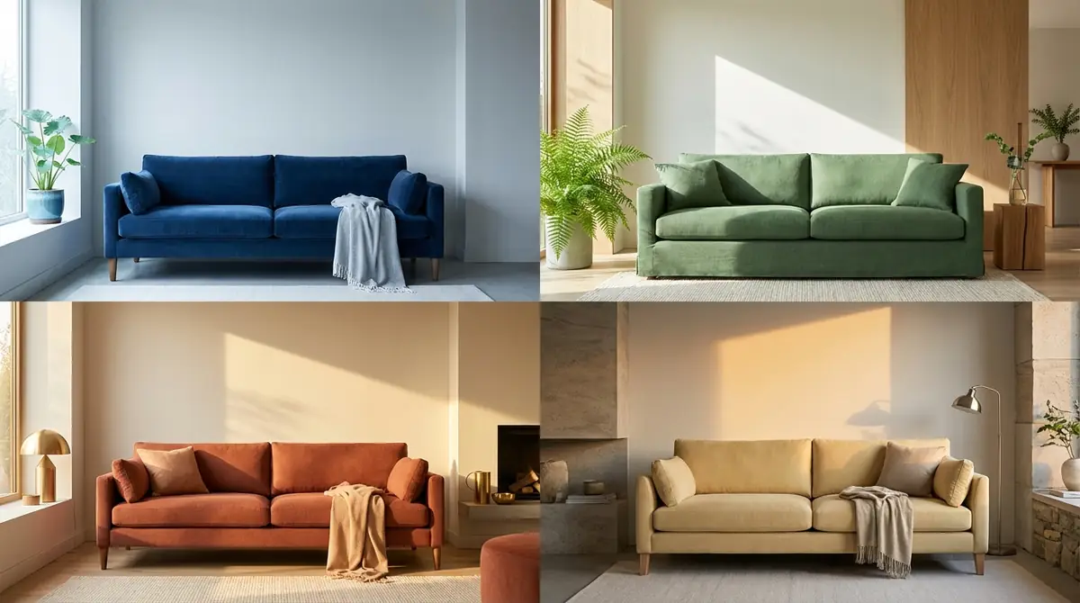 【方角別】リビングの方角で決める風水ソファの最適カラー