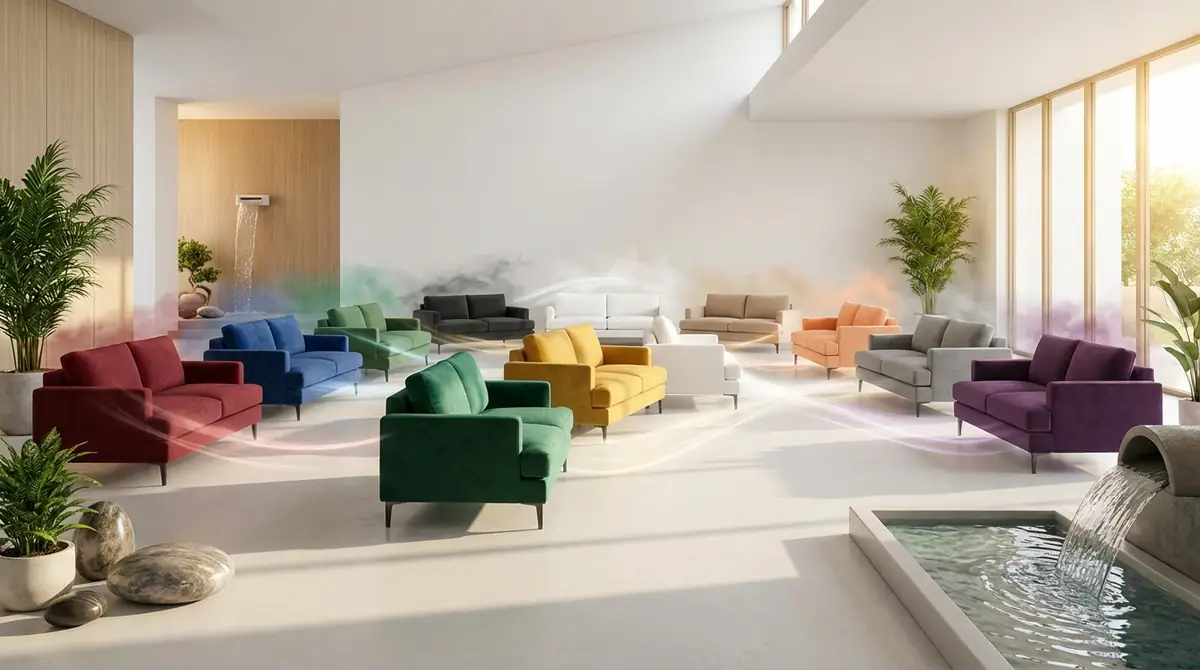 【色別】ソファの色が持つ風水効果一覧｜全10色を徹底解説