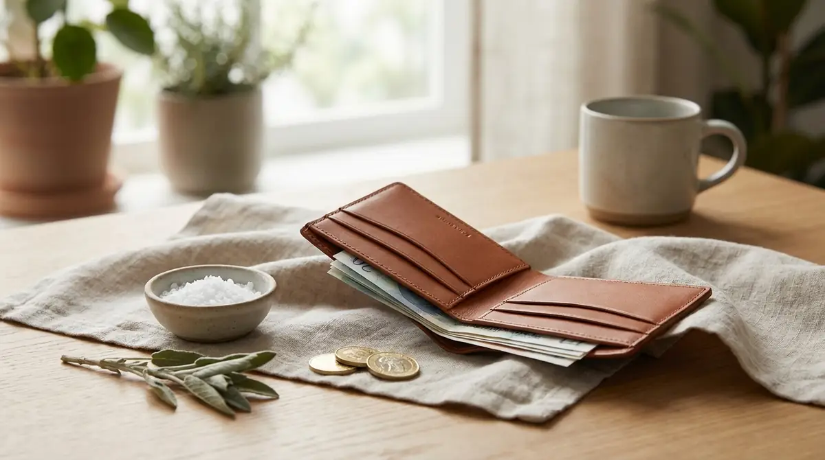 財布の使い始め前にやるべき準備｜寝かせる手順を解説