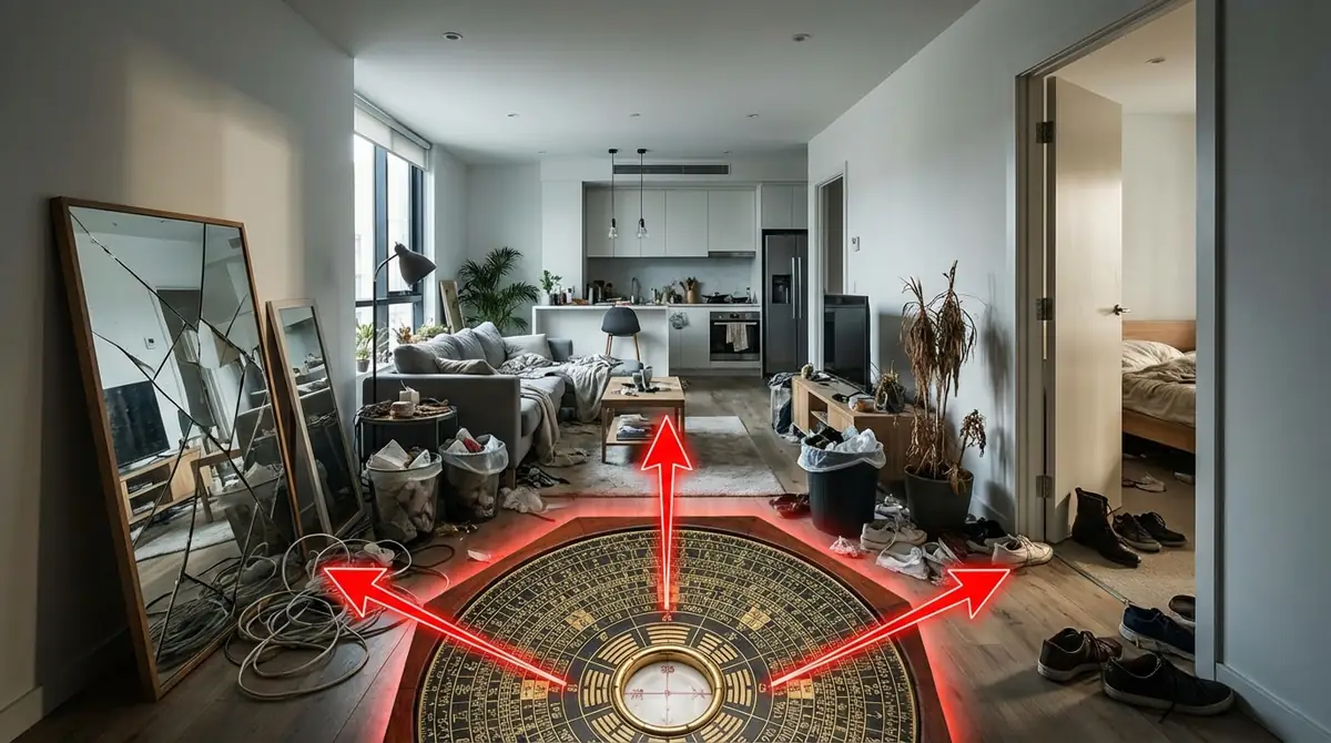 風水効果を下げるNG配置5選｜今すぐチェック