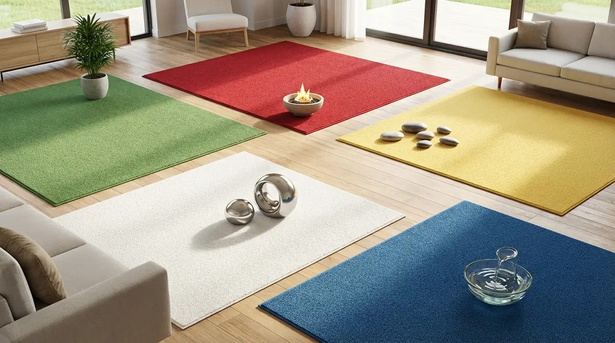 【運気別】目的に合わせた風水カーペットの色