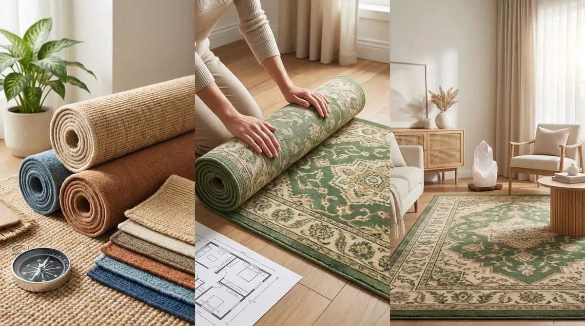 風水カーペット選びの実践3ステップ