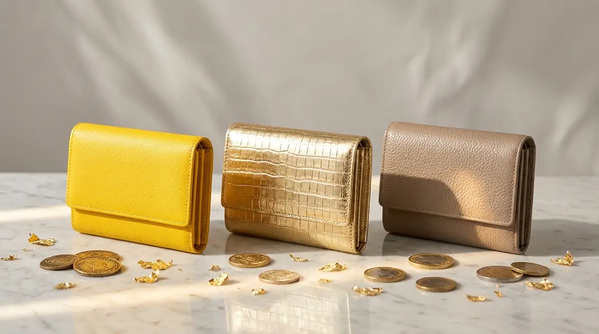 黄色・ゴールド・ベージュを比較｜金運アップに最適な財布の色は？