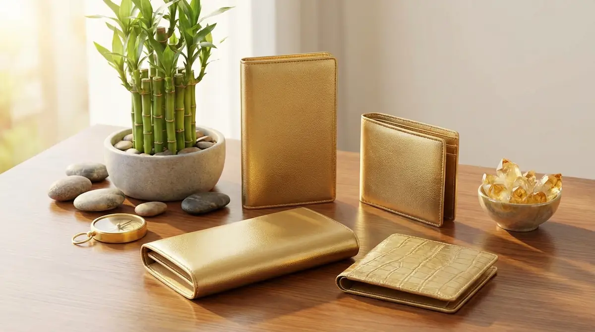 風水的に効果を高めるゴールド財布の選び方