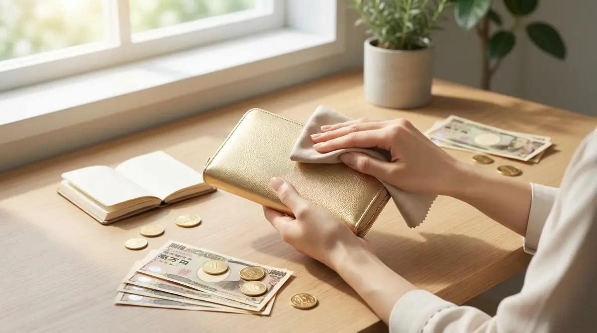 ゴールド財布の金運効果を持続させる日常習慣