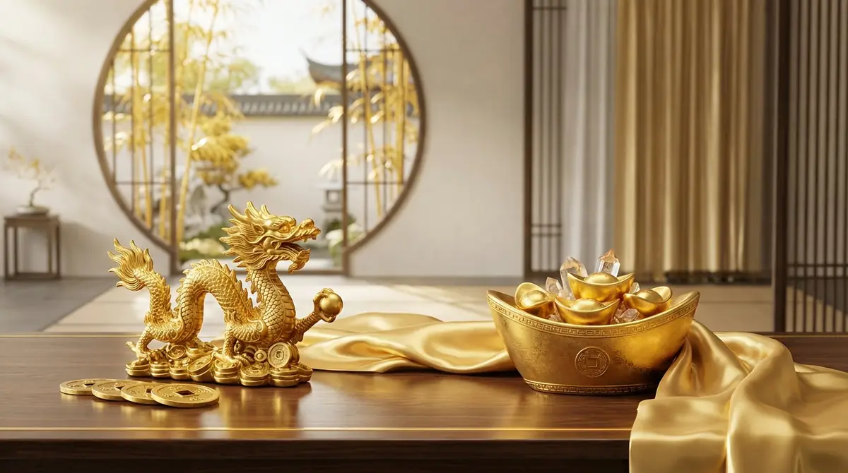 風水におけるゴールド（金色）の意味と金運効果