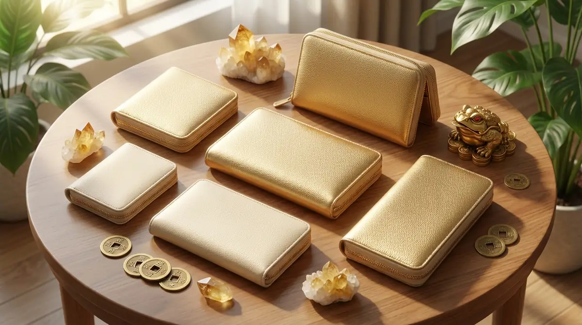 風水で金運を高めるゴールド財布の選び方