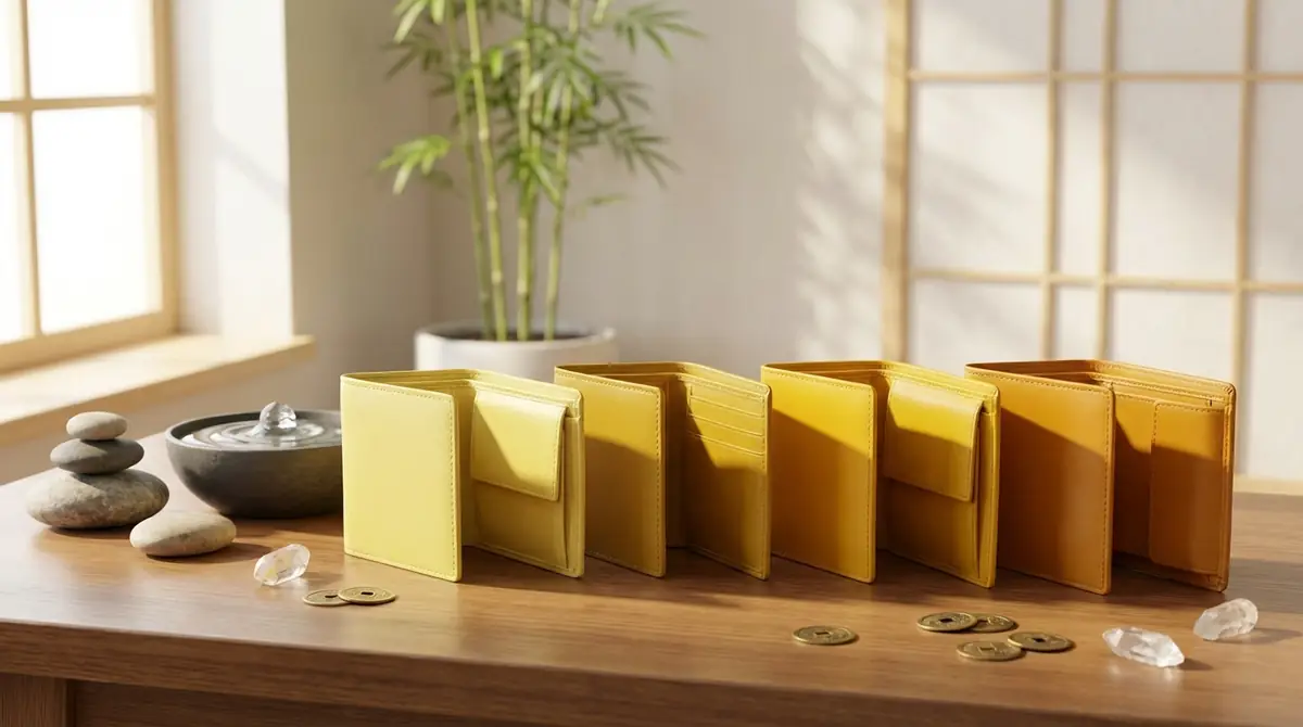 【色味別】黄色い財布の風水効果を徹底比較