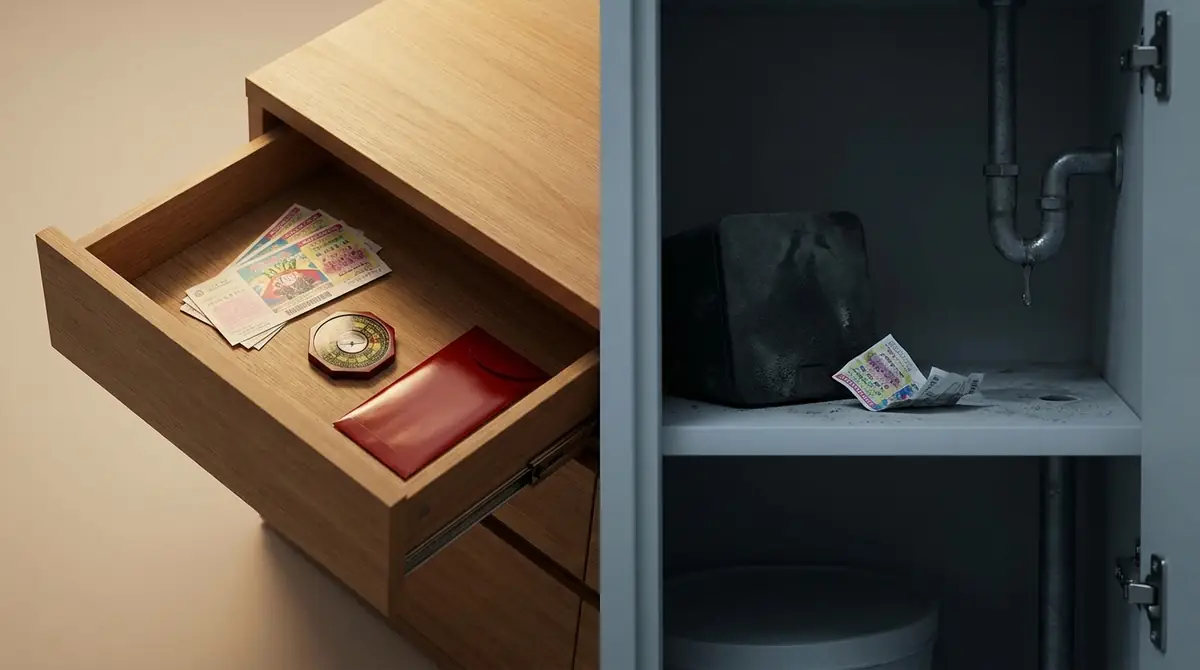 宝くじの保管場所一覧｜風水的にOKな場所・NGな場所