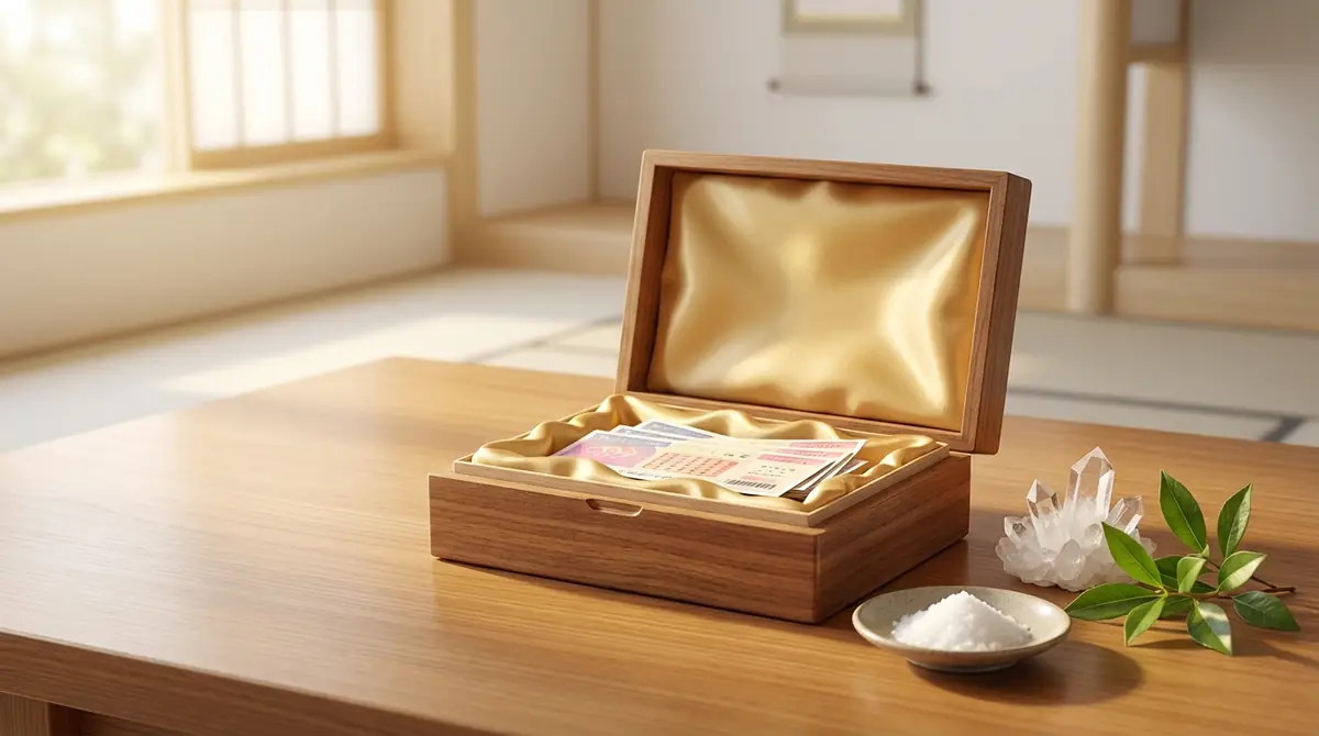 金運を高める宝くじの保管方法｜袋の色・入れ方・お清めの手順