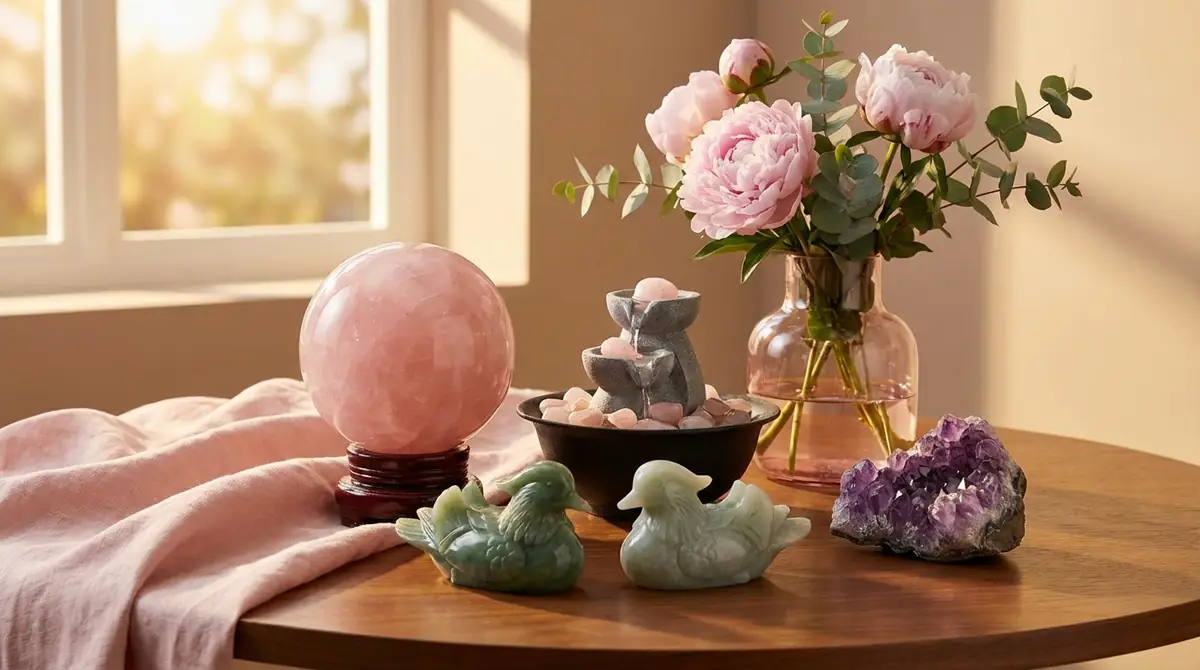 恋愛運アップにおすすめの風水アイテム5選