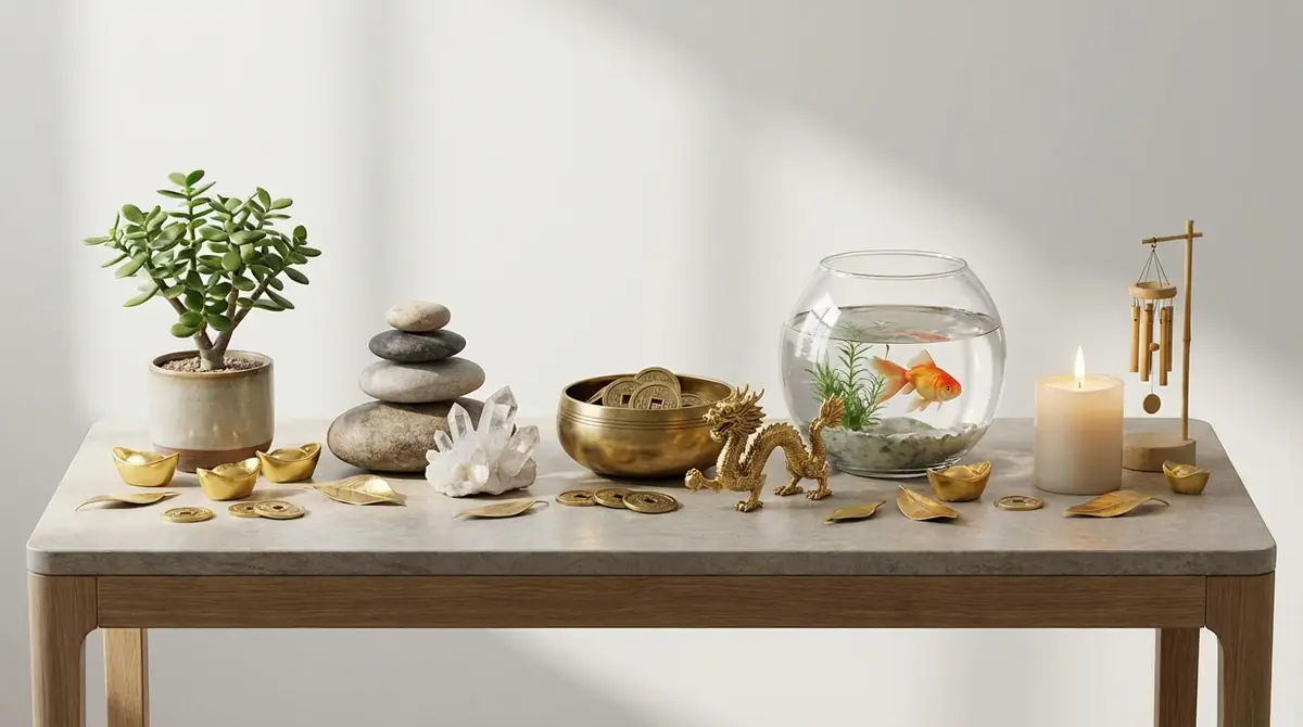 【素材別】風水的な意味と金運効果を徹底比較