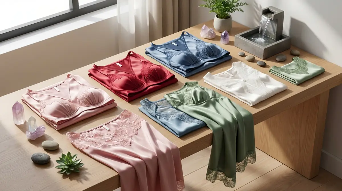 恋愛ステージ別|風水で選ぶ下着の色ガイド