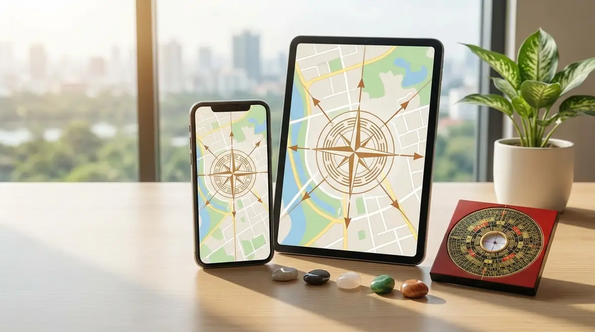 吉方位を調べるのに便利な無料アプリ・ツール3選