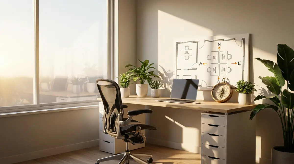 【方角別】テレワークデスクの最適な配置と向き