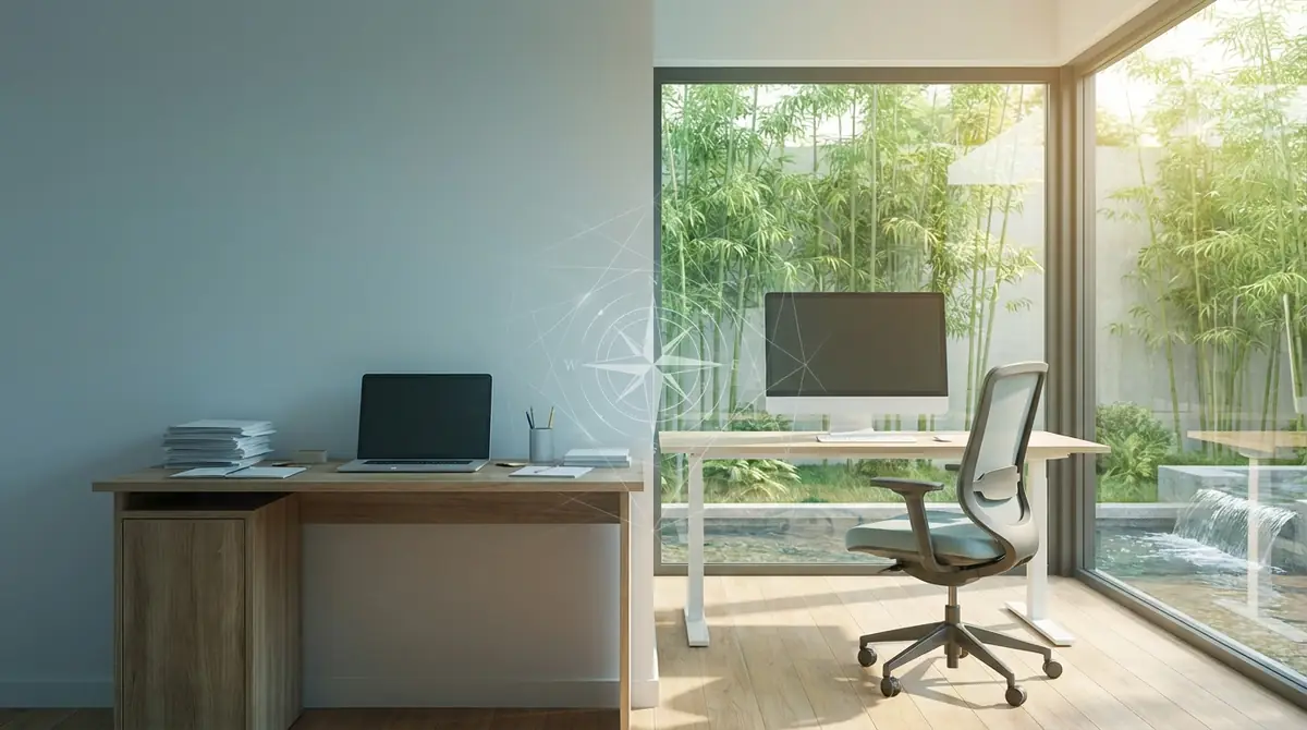 なぜデスク配置で仕事運が変わるのか|風水の基本原理