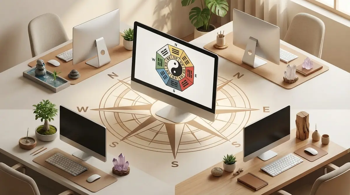 【方角別】パソコン配置の風水効果を徹底解説