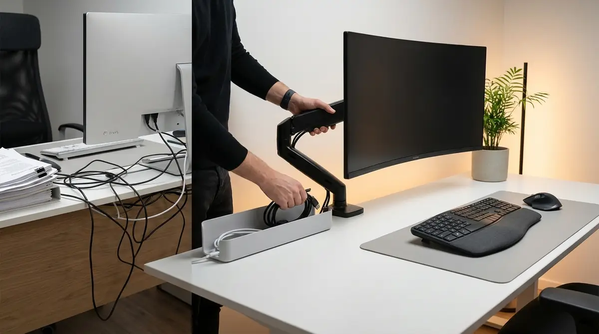 今日からできるパソコン配置の見直し3ステップ